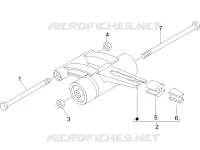 Swinging arm