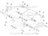 Swinging arm