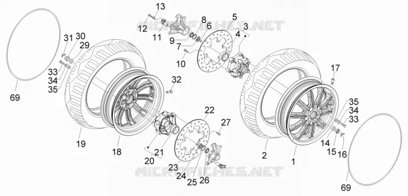 Front wheel