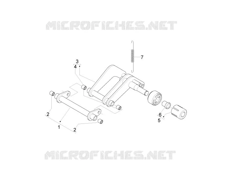 Swinging arm