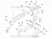 Rear suspension - Shock absorber/s