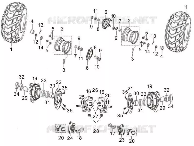 Front wheel