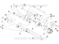 Swinging arm