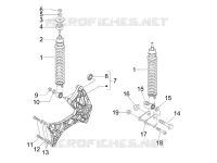 Rear suspension - Shock absorber/s