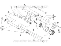 Swinging arm