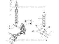 Rear suspension - Shock absorber/s