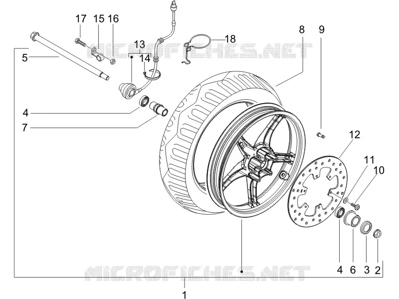 Front wheel