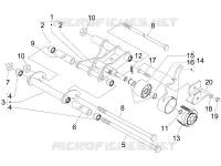 Swinging arm