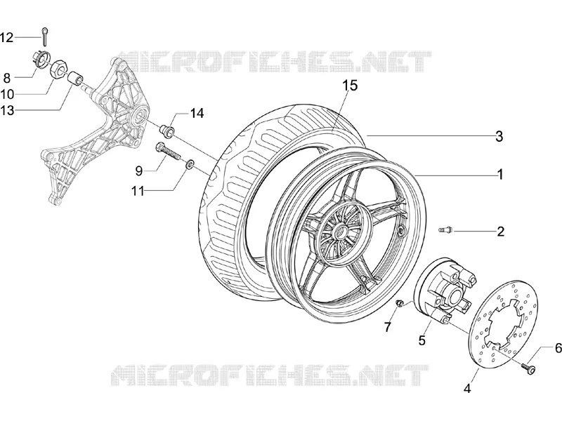 Rear wheel