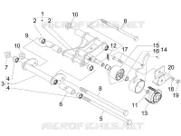 Swinging arm