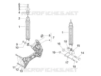 Rear suspension - Shock absorber/s