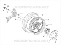 Rear wheel