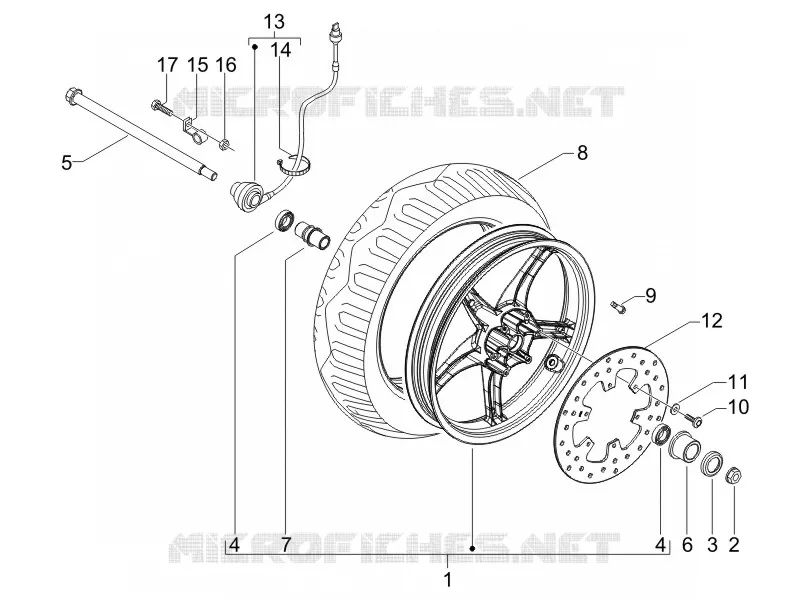 Front wheel