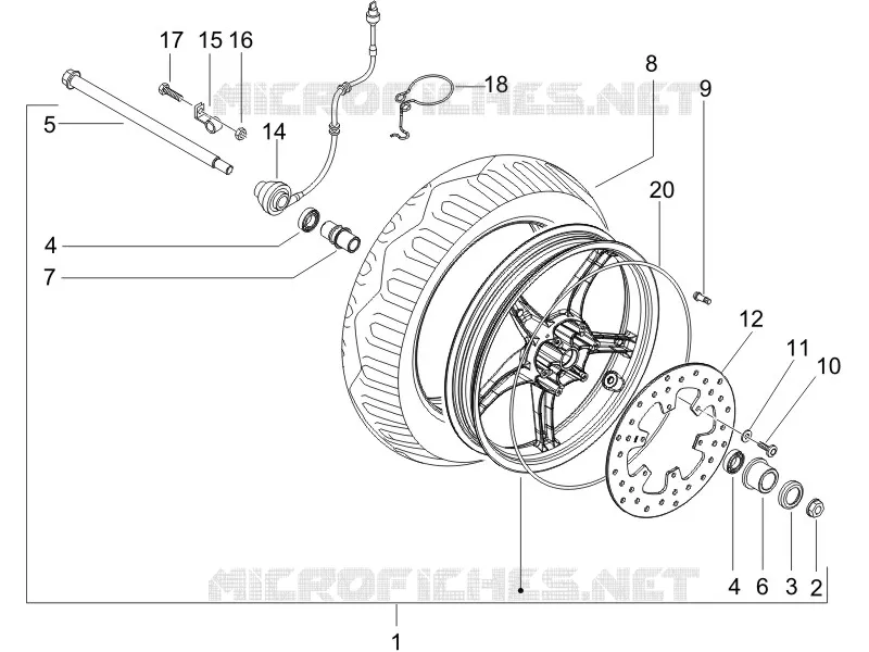 Front wheel