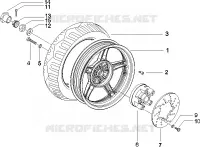 Rear wheel