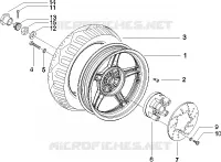 Rear wheel