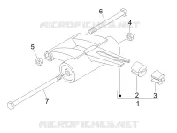 Swinging arm