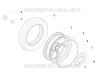 Rear wheel