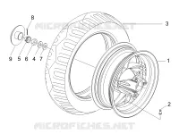 Rear wheel