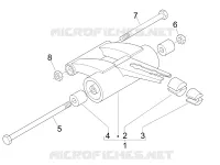 Swinging arm