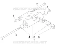 Swinging arm