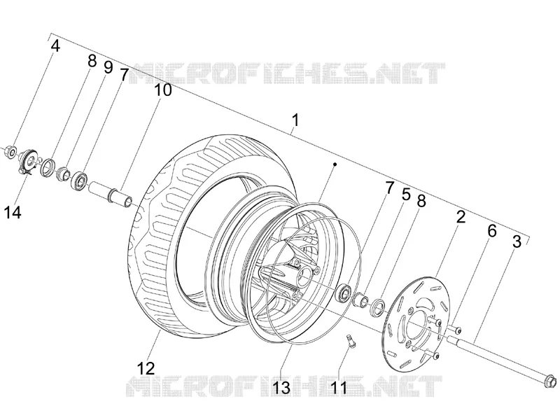 Front wheel