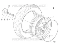 Rear wheel