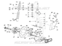 Fork/steering tube - Steering bearing unit