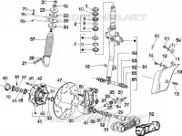 Fork/steering tube - Steering bearing unit