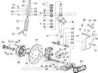 Fork/steering tube - Steering bearing unit