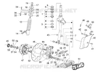Fork/steering tube - Steering bearing unit
