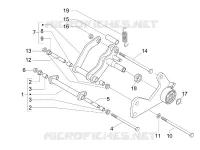 Swinging arm