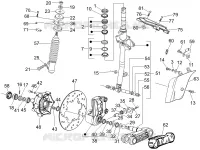 Fork/steering tube - Steering bearing unit