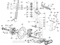 Fork/steering tube - Steering bearing unit