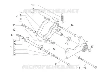 Swinging arm