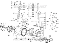 Fork/steering tube - Steering bearing unit