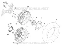 Rear wheel