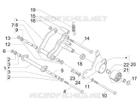 Swinging arm