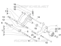 Swinging arm