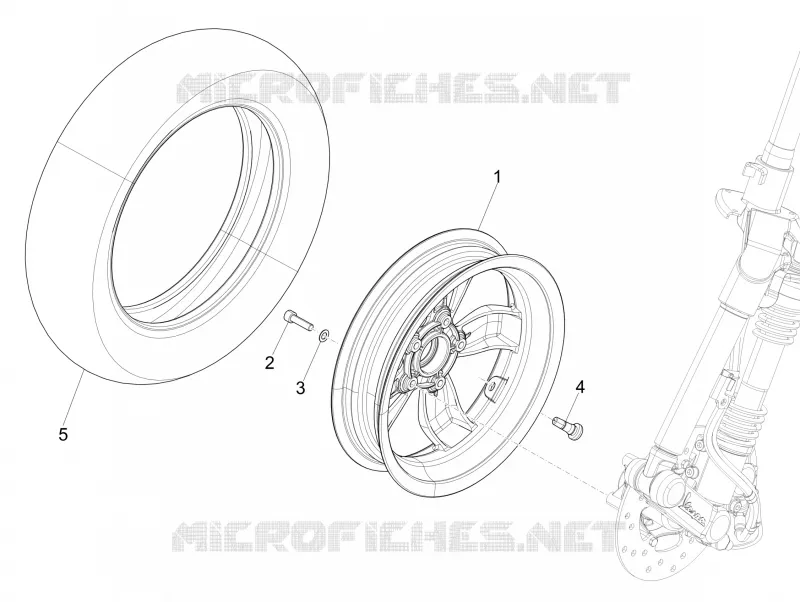 Front wheel