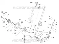 Fork/steering tube - Steering bearing unit