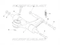 Swinging arm