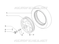 Rear wheel