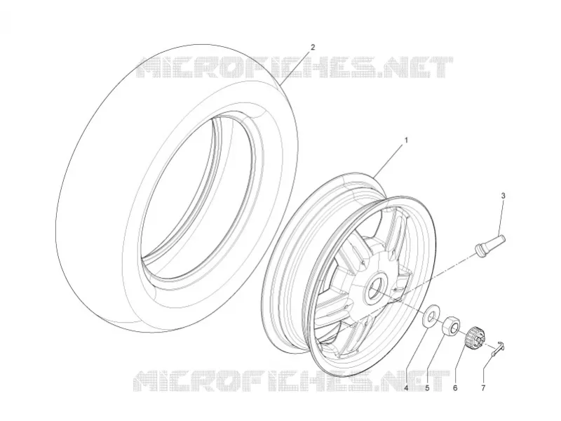 Rear wheel