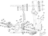 Fork/steering tube - Steering bearing unit