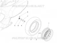Rear wheel