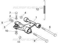 Swinging arm
