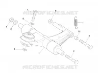 Swinging arm