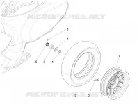Rear wheel