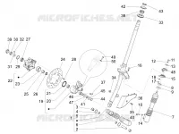 Fork/steering tube - Steering bearing unit